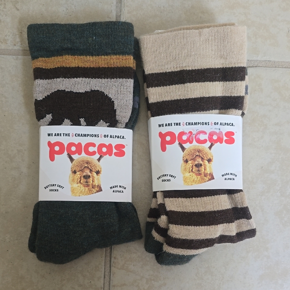 Pacas Crew Socks Set Of 2